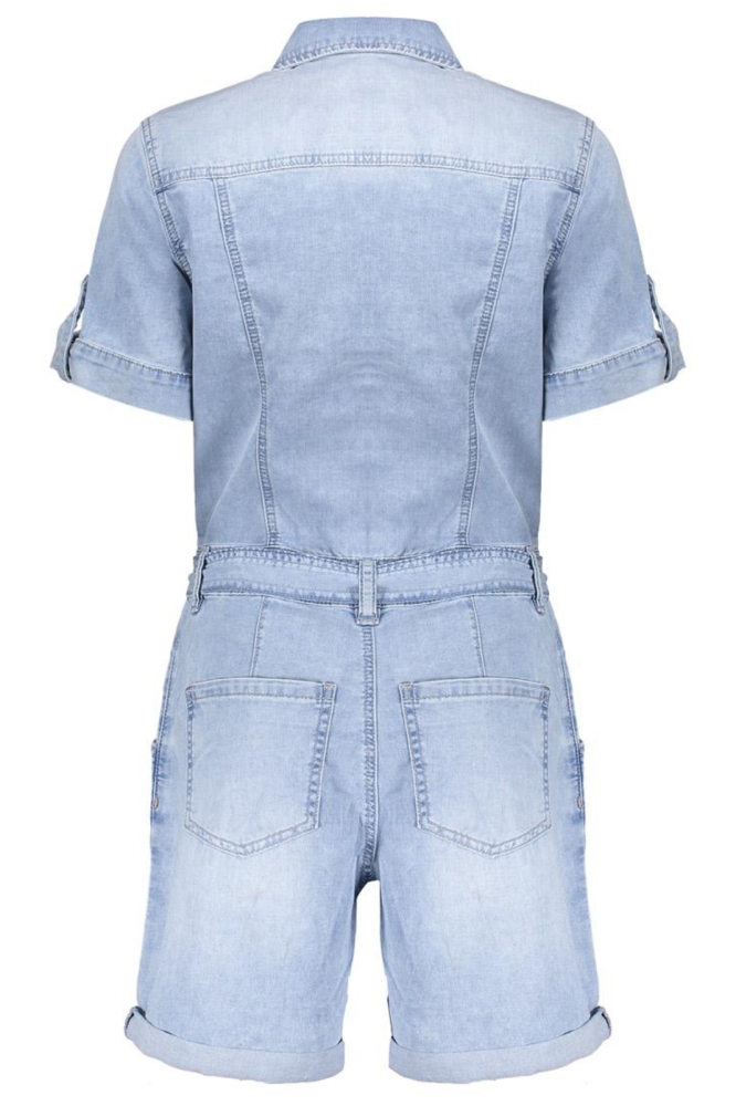 DENIM PLAYSUIT 51310 10 000830 BLEACHED DENIM